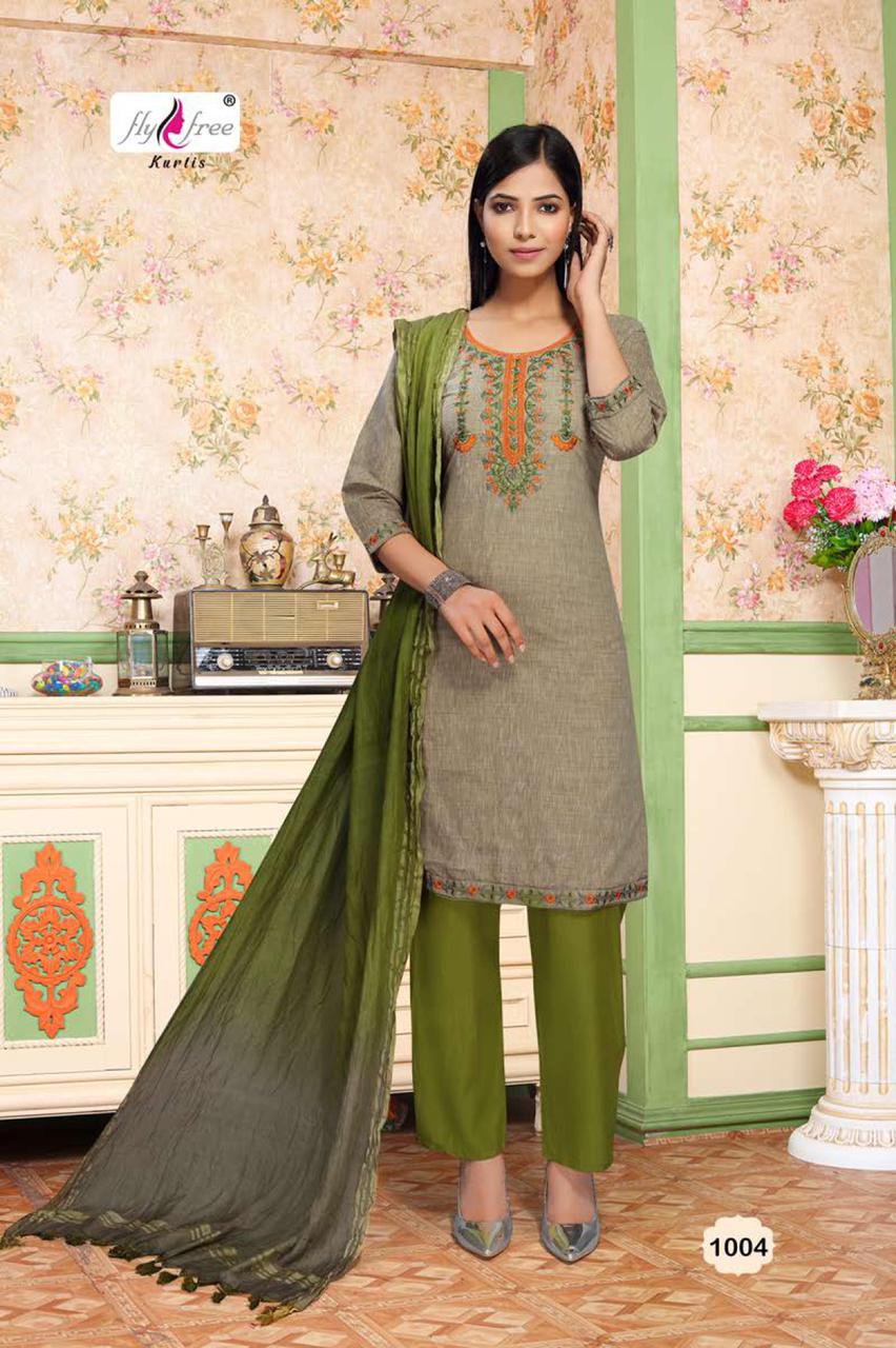 Fly Free Sung Fancy Designer Festival Wear Silk Ready Made Collection